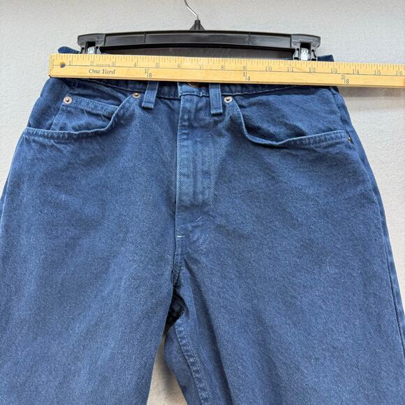 Levi's 560 Jeans Men's 29x28 Indigo Blue Orange Tag Loose Fit Vintage Made in US - Picture 11 of 15